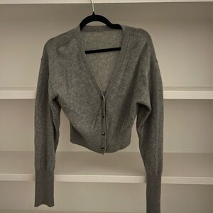 ALO cashmere Gray Women's Sweater